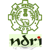 National Dairy Research Institute's official logo - NDRI seal