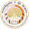 National University of CheaSim Kamchaymear's official logo - NUCK seal