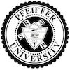 Pfeiffer University's official logo -  seal