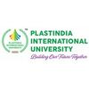 Plastindia International University's official logo -  seal