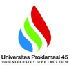 Proklamasi '45 University's official logo - UP45 seal