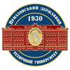 Pryazovskyi State Technical University's official logo - PSTU seal