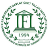 Samarkand State Institute of Foreign Languages's official logo - SamDChTI seal