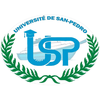 San Pedro University's official logo - USP seal