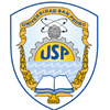 San Pedro University's official logo - USP seal
