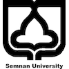 Semnan University's official logo -  seal