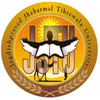 Shri Jagdishprasad Jhabrmal Tibrewala University's official logo - JJTU seal