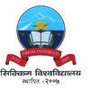 Sikkim University's official logo -  seal