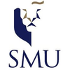 Singapore Management University's official logo - SMU seal - ranked #64 in world university rankings 2025