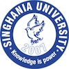Singhania University's official logo -  seal