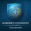 Slobomir P University's official logo - SPU seal