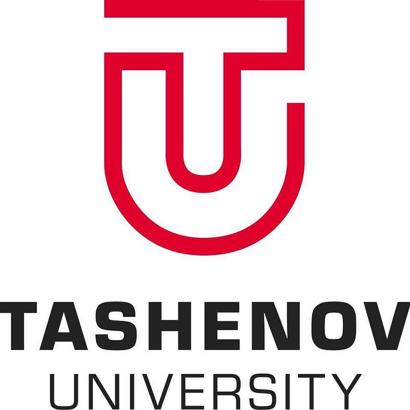 Tashenov University's official logo - TU seal