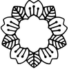 Ueno Gakuen University's official logo -  seal