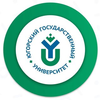 Ugra State University's official logo - ЮГУ seal