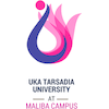 Uka Tarsadia University's official logo - UTU seal