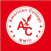 Universidad American College's official logo - UAC seal