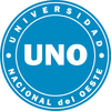 Universidad Nacional del Oeste's official logo - UNO seal