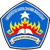 Universitas Karya Dharma Makassar's official logo - UKDM seal