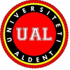 Universiteti Aldent's official logo -  seal