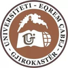 Universiteti Eqrem Çabej, Gjirokastër's official logo - UGJ seal