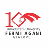 Universiteti i Gjakovës Fehmi Agani's official logo - UGJFA seal