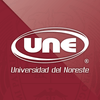 University of the Northeast's official logo - UNE seal