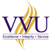 Valley View University's official logo - VVU seal