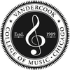 VanderCook College of Music's official logo - VCM seal