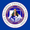 Virgen Milagrosa University Foundation's official logo - VMUF seal
