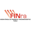 Visoka škola za finansije i računovodstvo's official logo - FINra seal