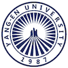 Yang-En University's official logo - YEU seal