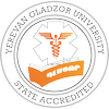 Yerevan Gladzor University's official logo - YGU seal