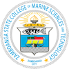 Zamboanga State College of Marine Sciences and Technology's official logo - ZSCMST seal