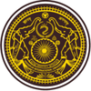 मणिपुर अंतर्राष्ट्रीय विश्वविद्यालय Logo/Seal