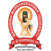 महर्षि मार्कंडेश्वर विश्वविद्यालय, सदोपुर Logo/Seal