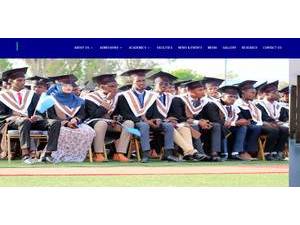 University of Somalia's Website Screenshot
