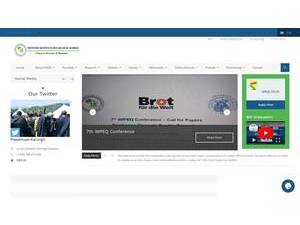Protestant University of Rwanda's Website Screenshot