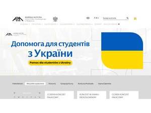Feliks Nowowiejski Academy of Music in Bydgoszcz's Website Screenshot