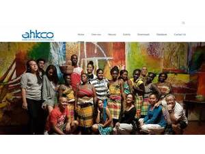 Academie voor Hoger Kunst- en Cultuuronderwijs's official website homepage screenshot