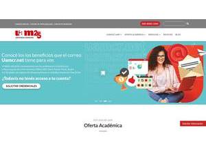 American University, Costa Rica's official website homepage screenshot