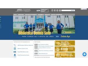 Antillean Adventist University's official website homepage screenshot