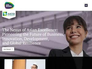 Asian Institute of Management's official website homepage screenshot