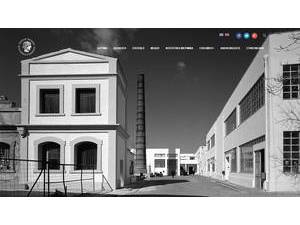 Athens School of Fine Arts's official website homepage screenshot