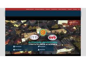 Autonomous University Tomás Frías's official website homepage screenshot