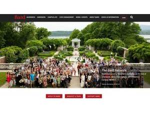 Bard College's official website homepage screenshot
