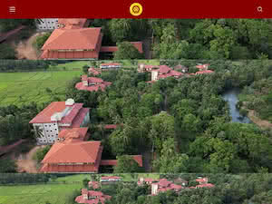 Bhiksu University of Sri Lanka's official website homepage screenshot