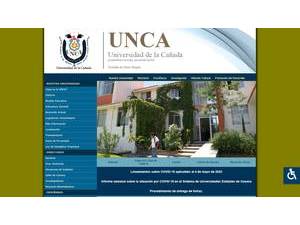 Cañada University's official website homepage screenshot