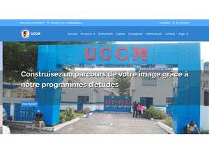 Cardinal Malula University's official website homepage screenshot