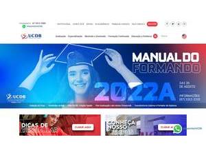 Catholic University Dom Bosco's official website homepage screenshot