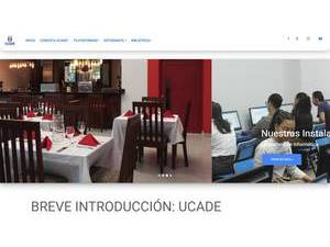 Catholic University of the East, Dominican Republic's official website homepage screenshot